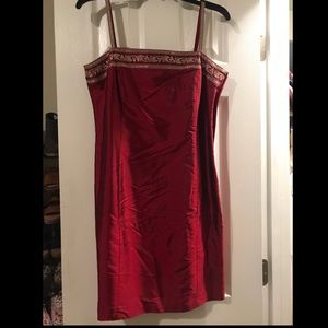 Red party dress - worn twice